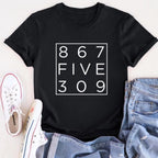 Retro 80's, Funny Music Shirt,Tommy Tutone,Music Lover Shirt,Music Gift,Retro Gift Shirt,Funny Gift Shirt Cotton