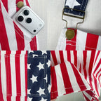 American Flag Overalls for Men and Women, Unisex Bib Pants with Soft Stretch Fabric, Breathable Summer Streetwear Outfit for Independence Day, Memorial Day, National Holiday Festivals, Parades, Parties and Casual Vacation Wear