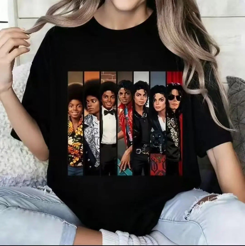 MJ Glove Graphic-Shirt Vintage 90s tee – Iconic King of Pop History Graphic Tee