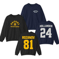 Rozanov 81 Sweatshirt, Hollander 24 Sweatshirt, Montreal Metros T-shirt,  Hockey Romance Fan Gift, Sports Romance Tee, Bookish Reader Hoodie, Shane Hollander Top