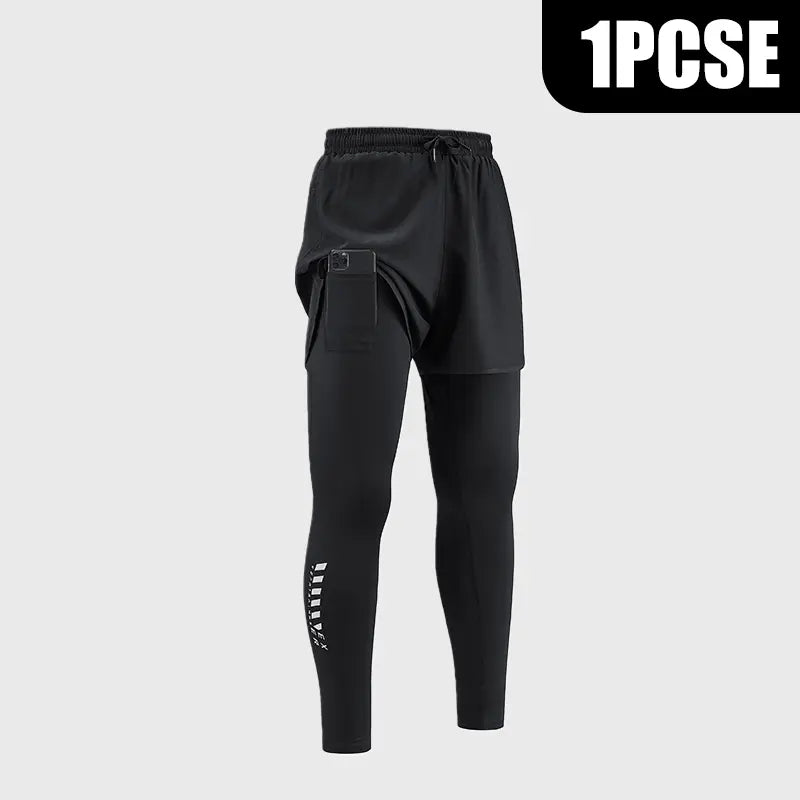 Men's 2-in-1 Compression Shorts | Lightweight Breathable Running Shorts