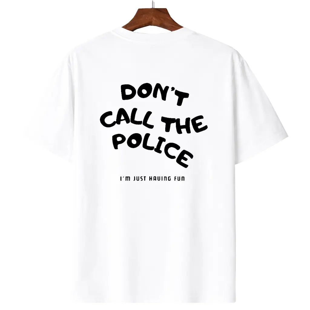 Autumn and winter Dont Call The Police Hoodie Motorcycle Hoodie - Casual Hoodie for Men and Women - Soft Cotton Comfortable Everyday Wear sweatshirt