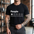 Funny "One Star Review" Unisex T-Shirt - 100% Cotton Graphic Tee