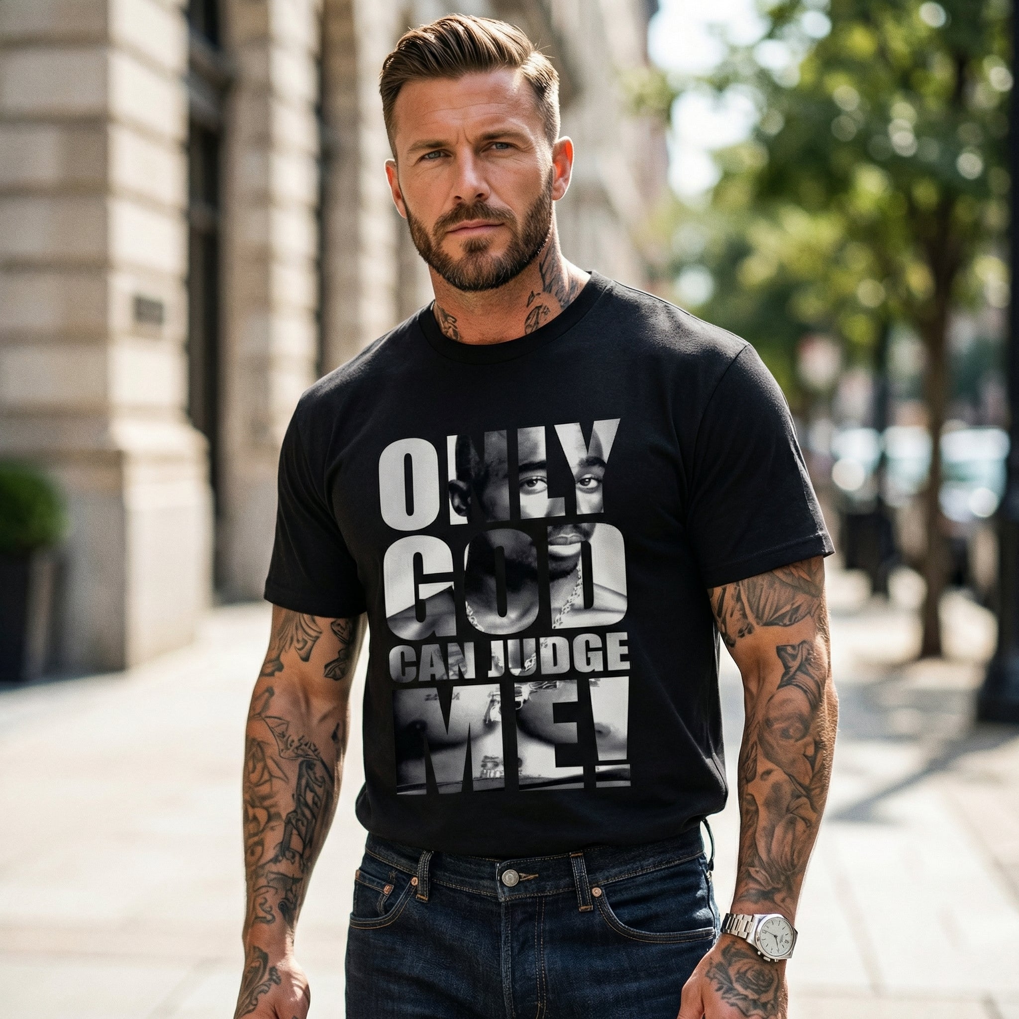 Summer t Shirts Only God Can Judge Me Tupac Shirt, Tupac Graphic Tee