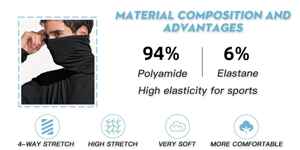 OKP 6-Piece Men's Casual Hoodie Pullovers Blue Black Light Gray Slim Fit Long Sleeve Lightweight UPF Sun Protection Soft Breathable Timeless Classic Versatile Machine Washable Comfort Multi-Occasion Wear Menswear Set Stylish Tops