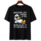 Birthday Gift Idea: Sarcastic Motivational Life Tee for Men and Women
