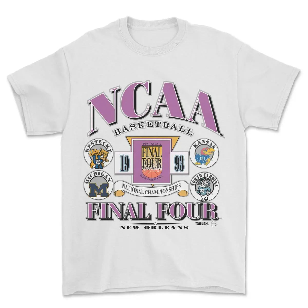 Winter outfits 1993 Final Four Basketball T-Shirt – Vintage College Basketball Graphic Tee